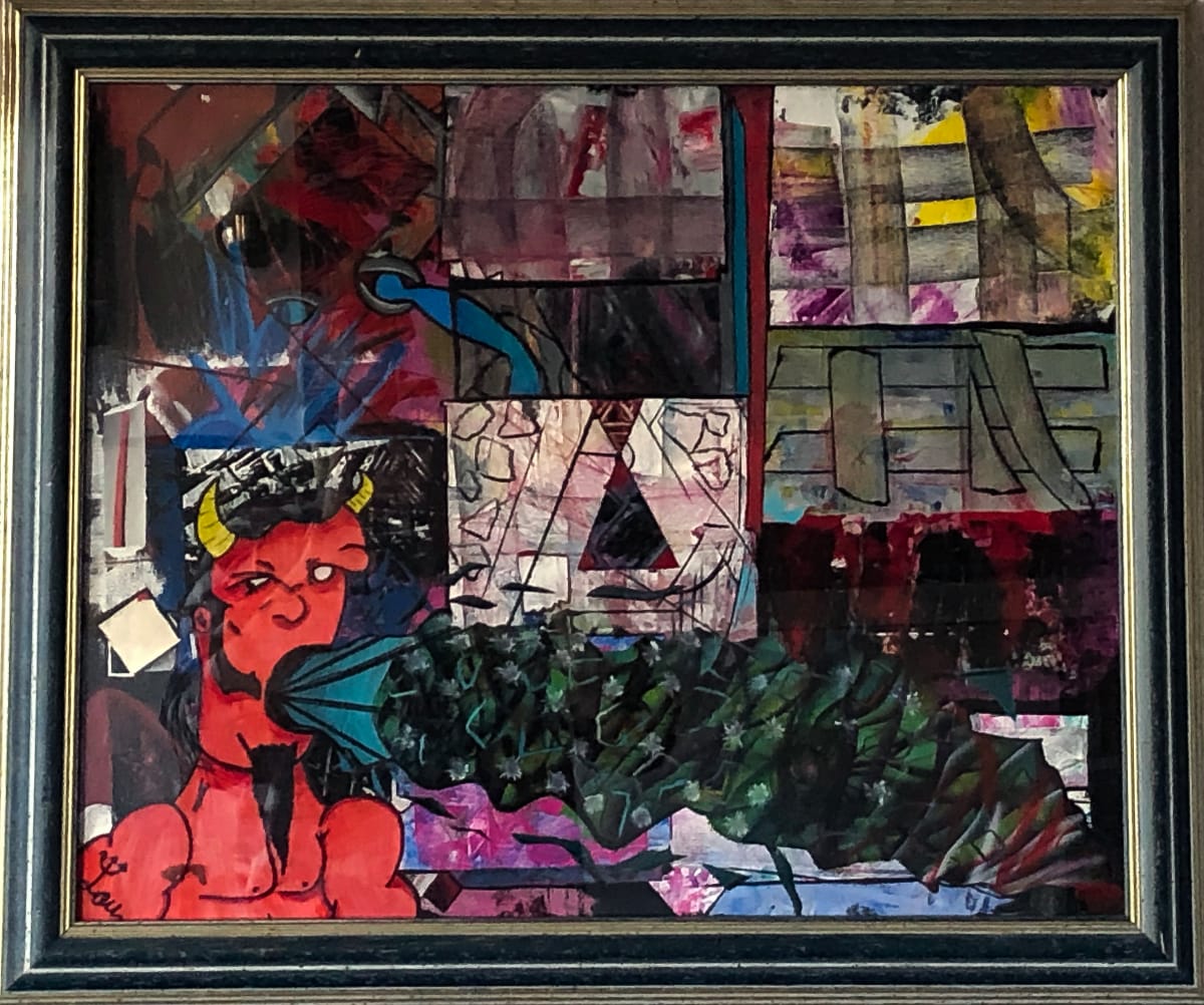 Zodiac Shit by Brandon "BiZY" Botten  Image: This piece is dedicated to a song. "Zodiac Shit" by Flying Lotus is one of my favourite songs of all time. For years his music has been the soundtrack to many of my paintings, in every creative phase I have gone through. His creativity and unique approach to music has inspired me to do the very same thing in my own craft. 
8 sessions of care and attention to detail went into creating this homage to one of my favourite artists.


Completed on December 3, 2021. 
23"X19"
