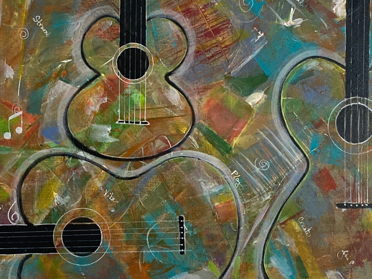 Colorful Chords by Julie Crisan 