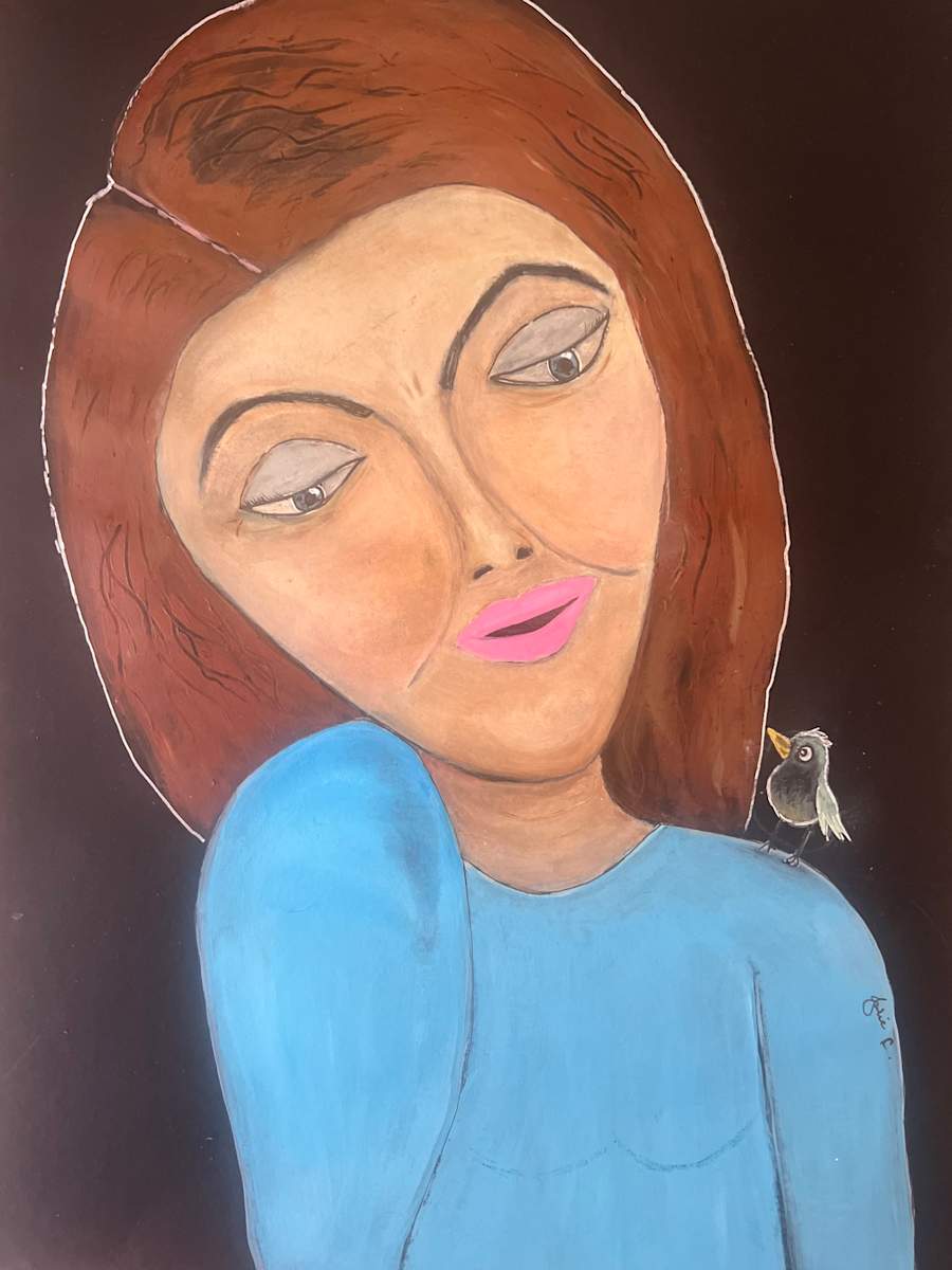 Gaze Towards the Divine by Julie Crisan 