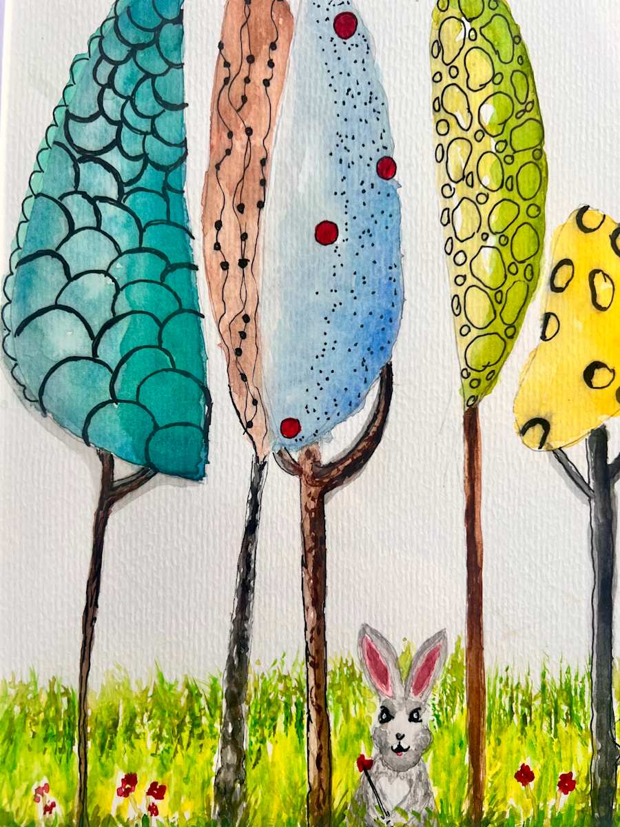 The Bunny's Secret Garden by Julie Crisan, Image 2.