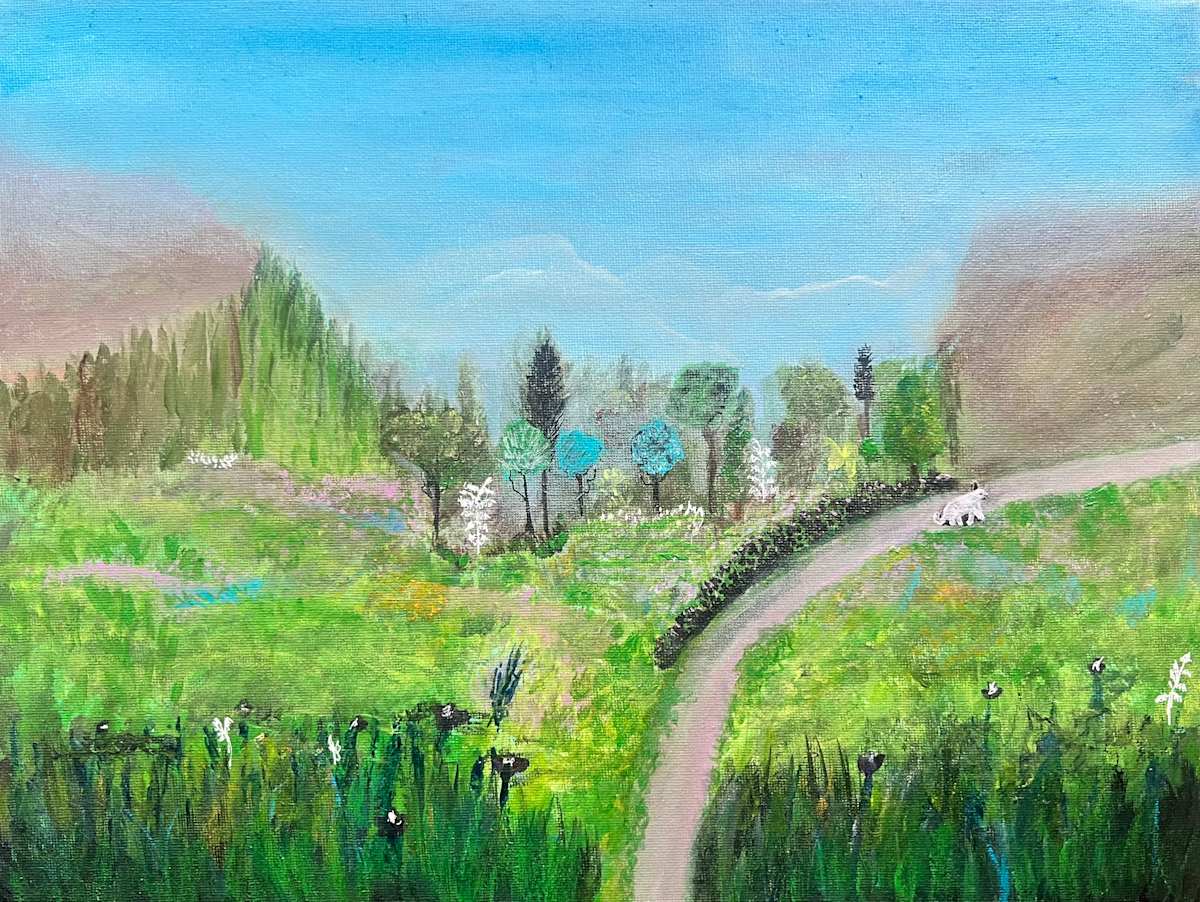 Where the Path Softens by Julie Crisan, Image 1.