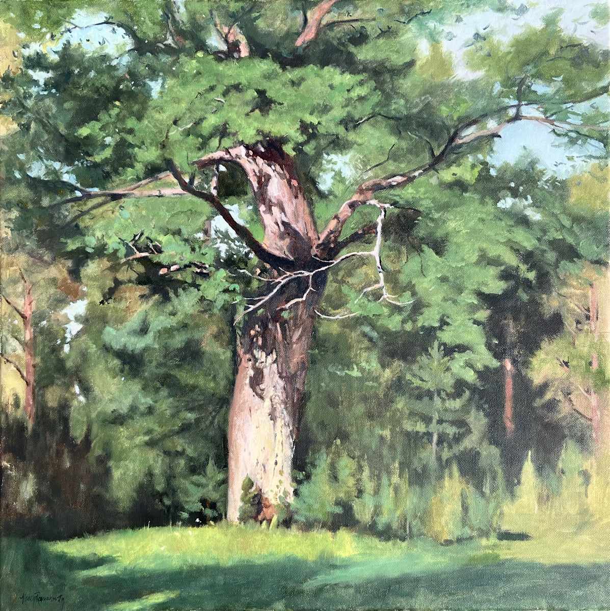 After Levitan's Oak by Nancy Romanovsky, Image 1.