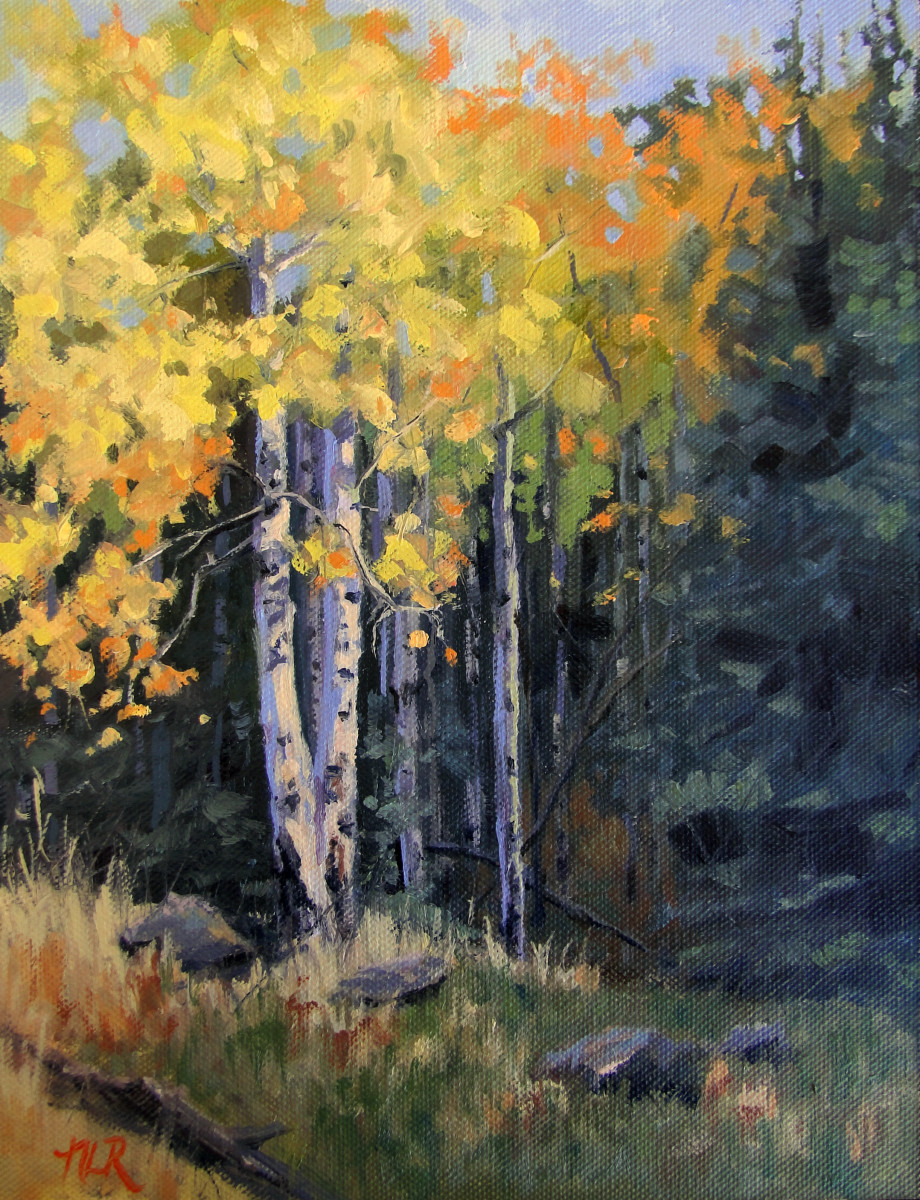 Aspen Arrangement by Nancy Romanovsky 