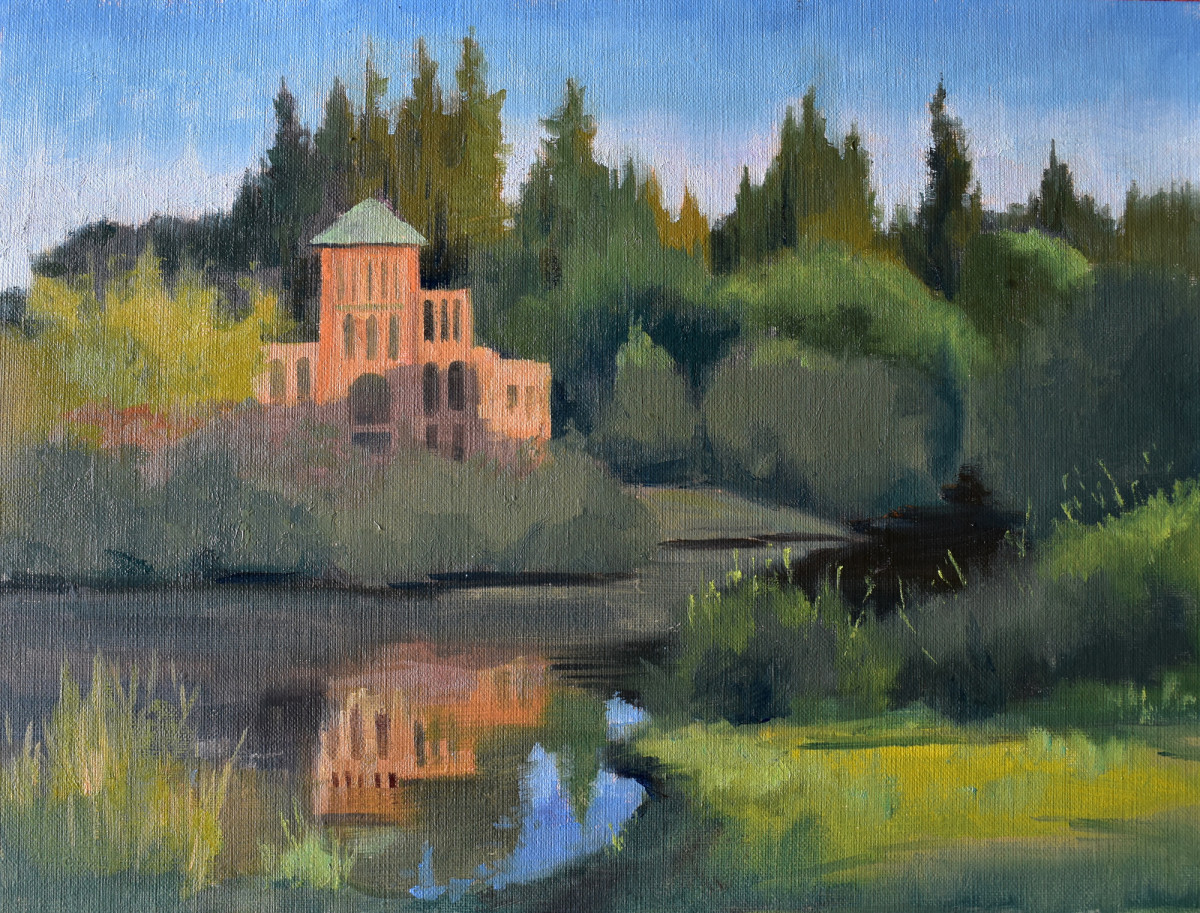 Olympia Brewery study by Nancy Romanovsky 