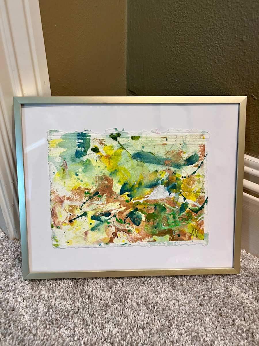 Untitled Abstract on Paper by Lori Demand, Image 1.