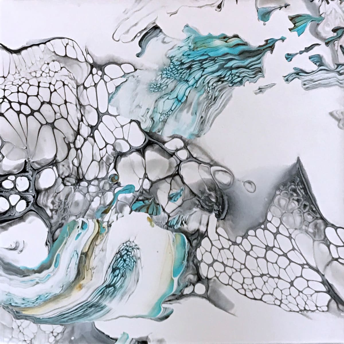 Turquoise Study no. 1 by Simone Rioux 