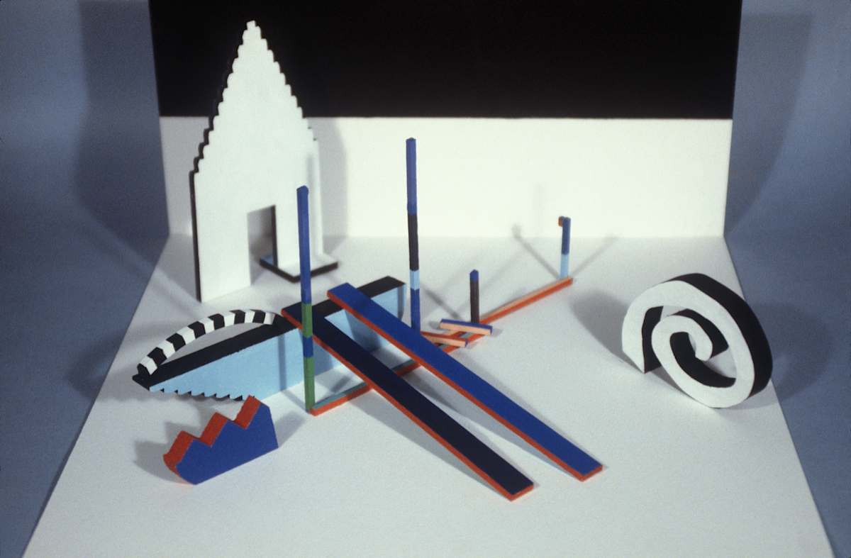 Compass Points: Set Design Model by Michael Warrick  Image: 120a