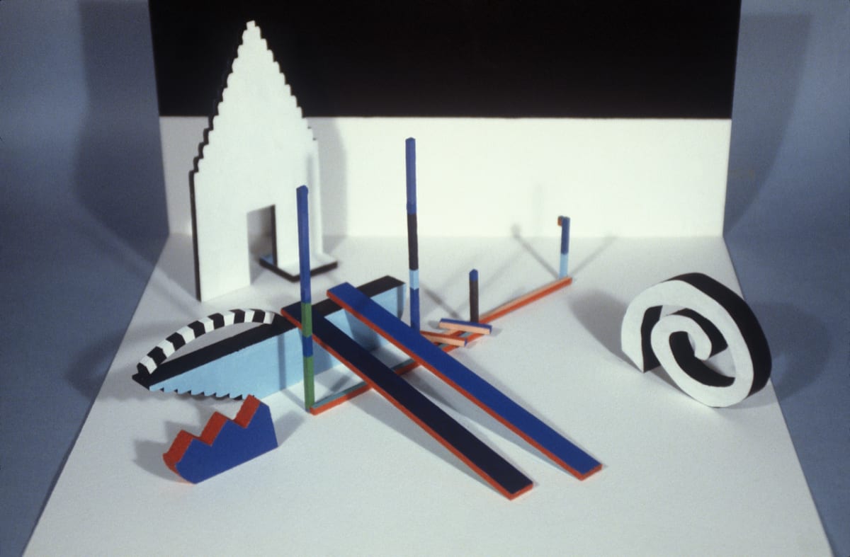 Compass Points: Set Design Model by Michael Warrick, Image 1.