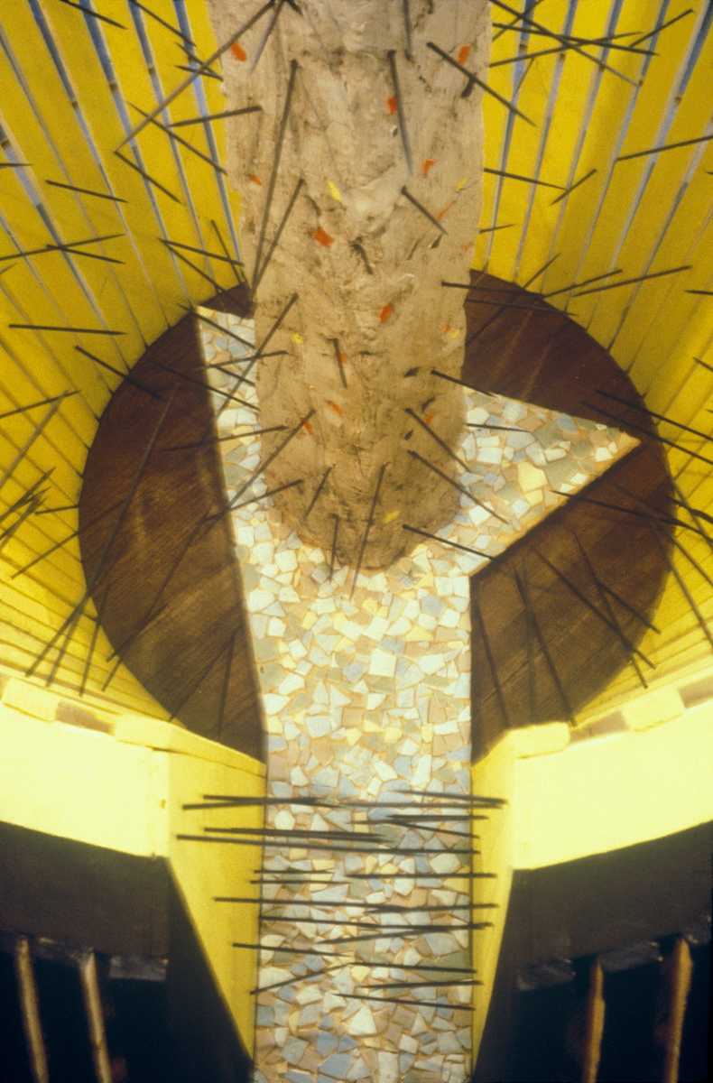 130, "Spirit House - detail" by Michael Warrick  Image: 130a