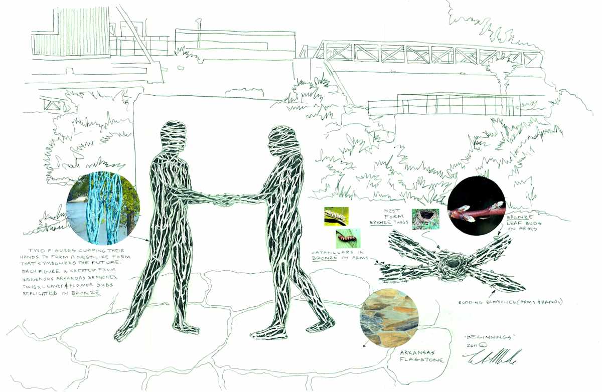 Beginnings by Michael Warrick  Image: 2011a