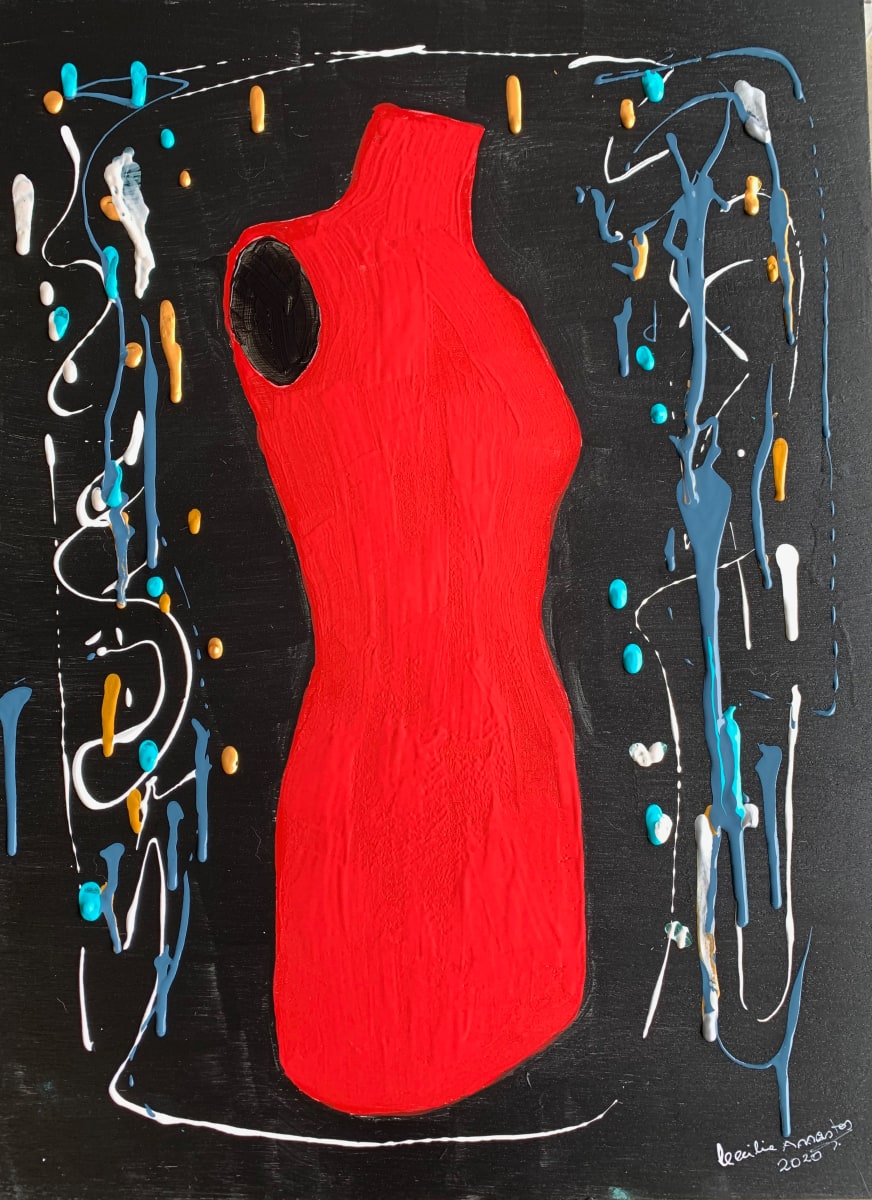 La donna di Pollock by Cecilia Anastos 