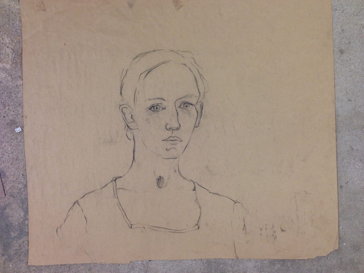 CSU Self Portrait by Jennifer Davey 