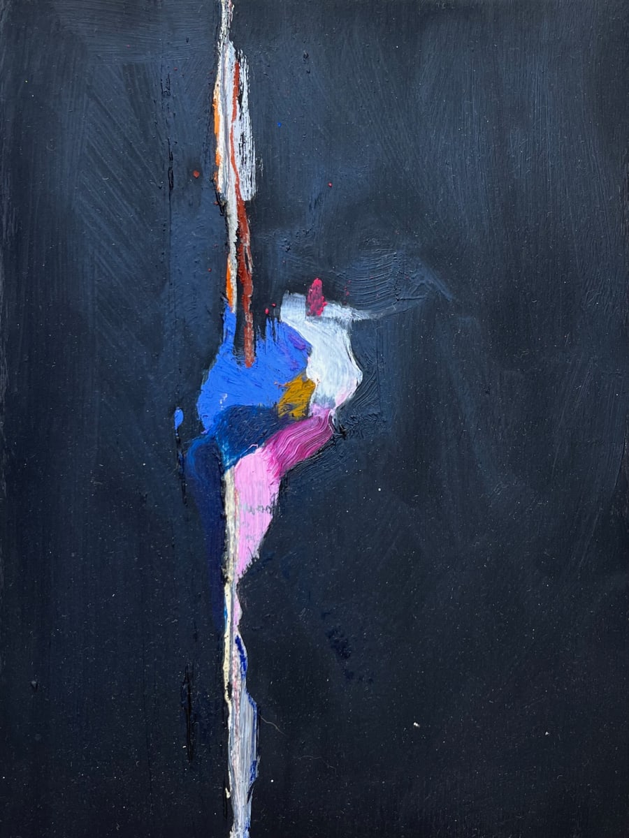 Grey Line with Black by Jennifer Davey 