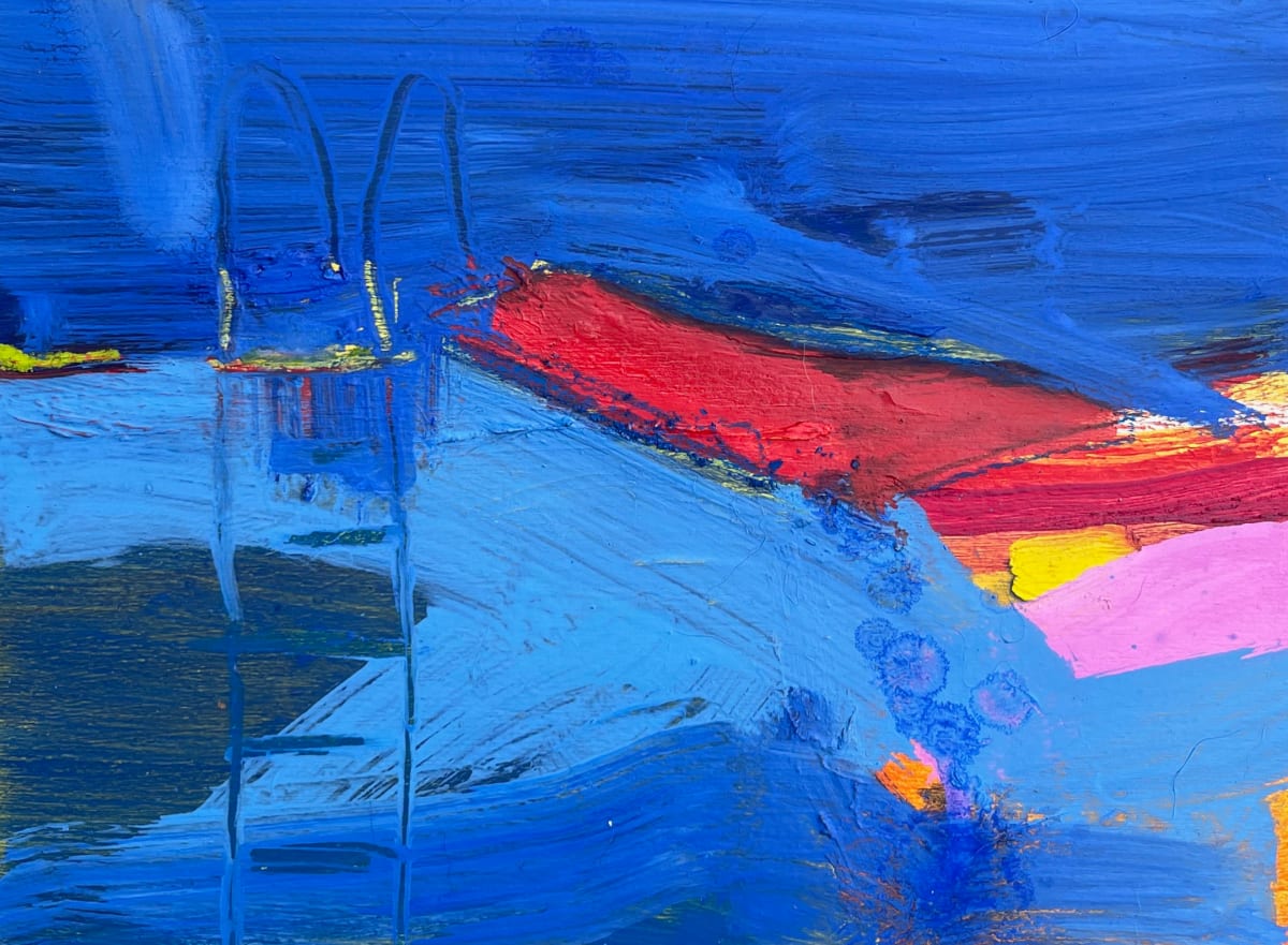 Diving Ladder by Jennifer Davey 