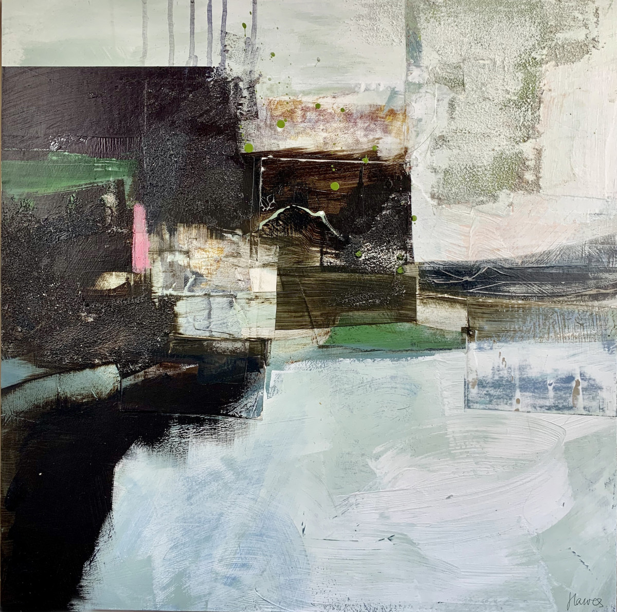 Leaning In by Maryanne Hawes 