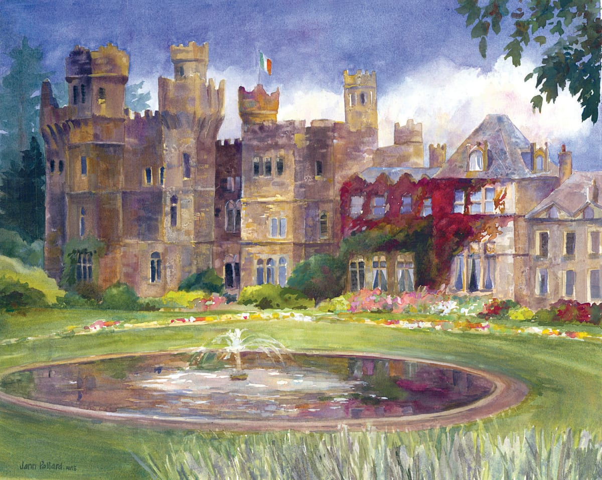 Karen Brown 2003 -  IRELAND, Ashford Casltle by Jann Lawrence Pollard  Image: Ashford Castle, Ireland