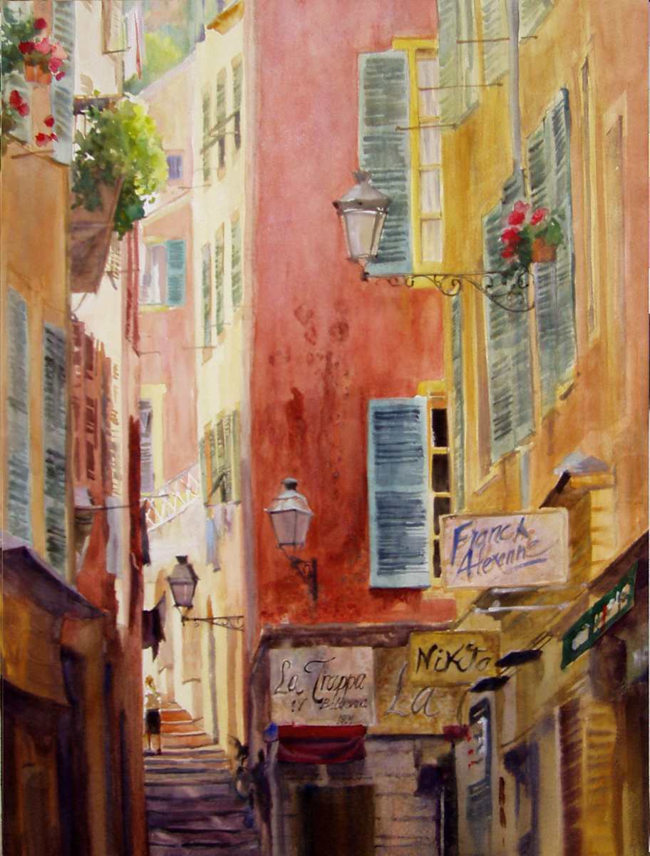 Old Town Nice by Jann Lawrence Pollard, Image 1.