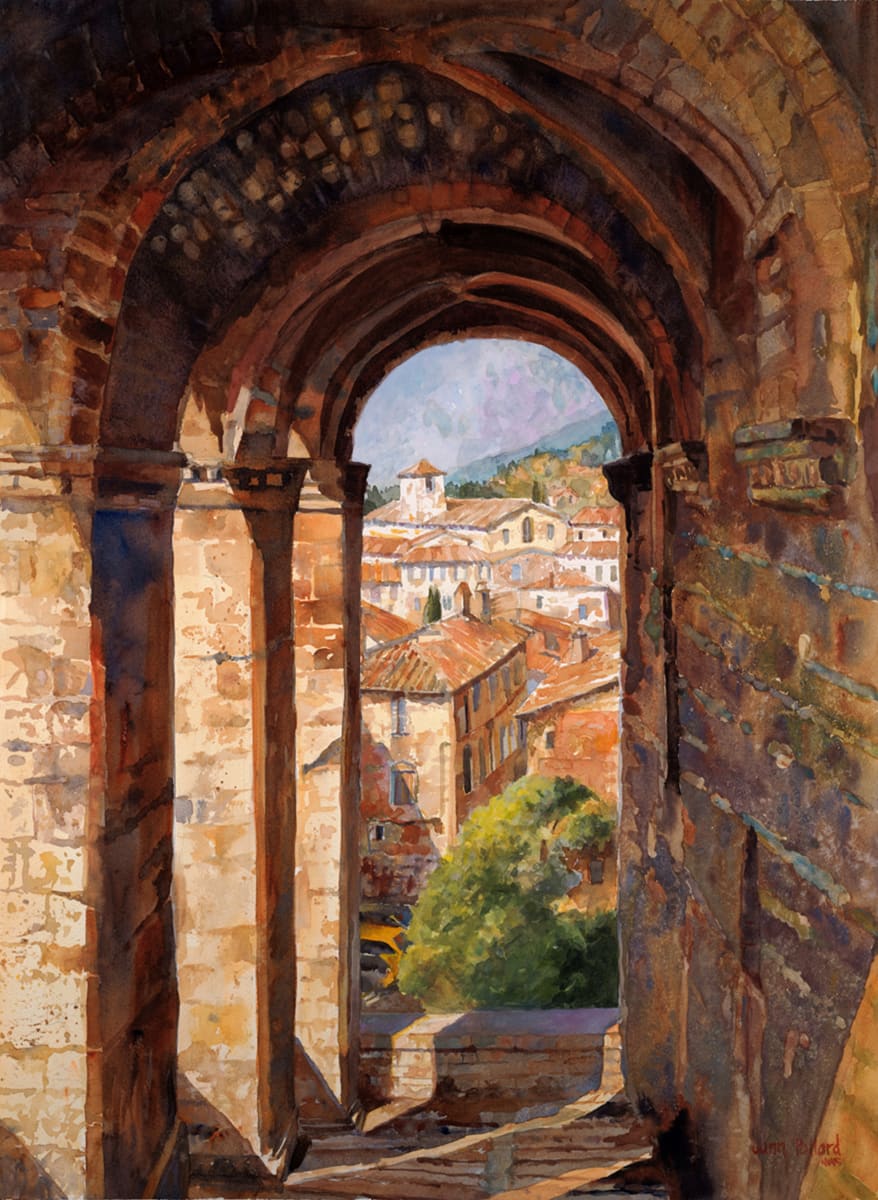 Montepulciano Shadows by Jann Lawrence Pollard 