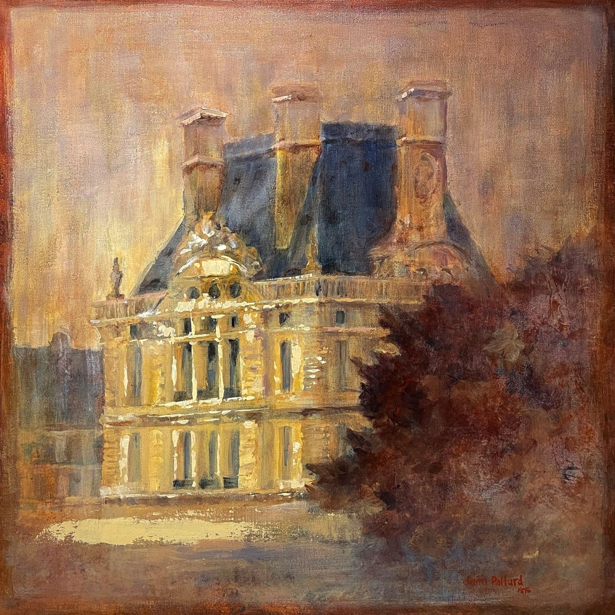 The Louvre, Paris by Jann Lawrence Pollard 
