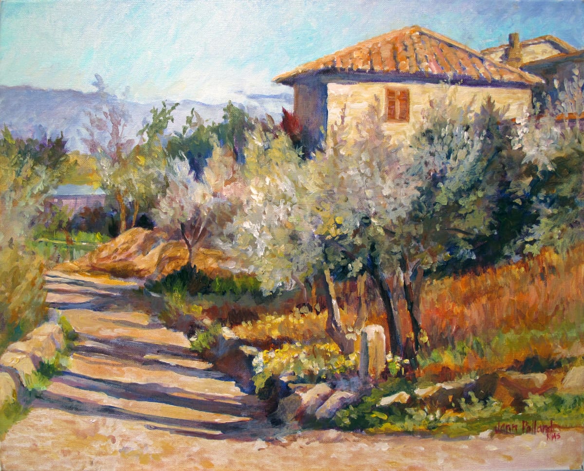 Tuscan Late Afternoon Shadows by Jann Lawrence Pollard 