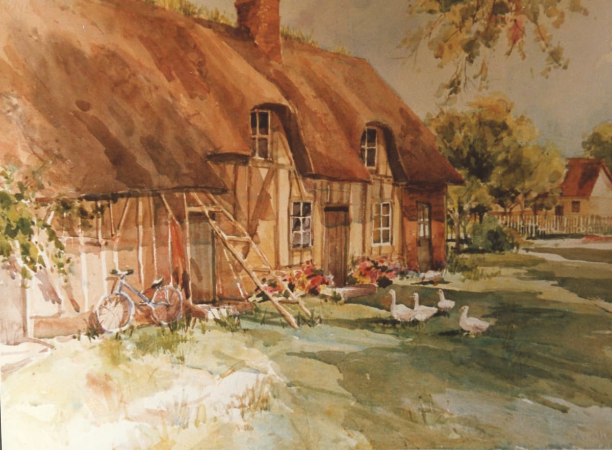 Normandy Farmhouse by Jann Lawrence Pollard  Image: Normandy Farmhouse