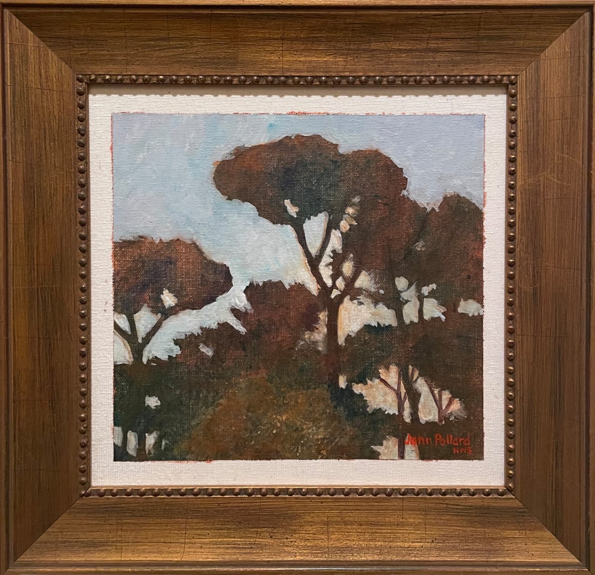 Roman Umbrella Trees by Jann Lawrence Pollard, Image 1.