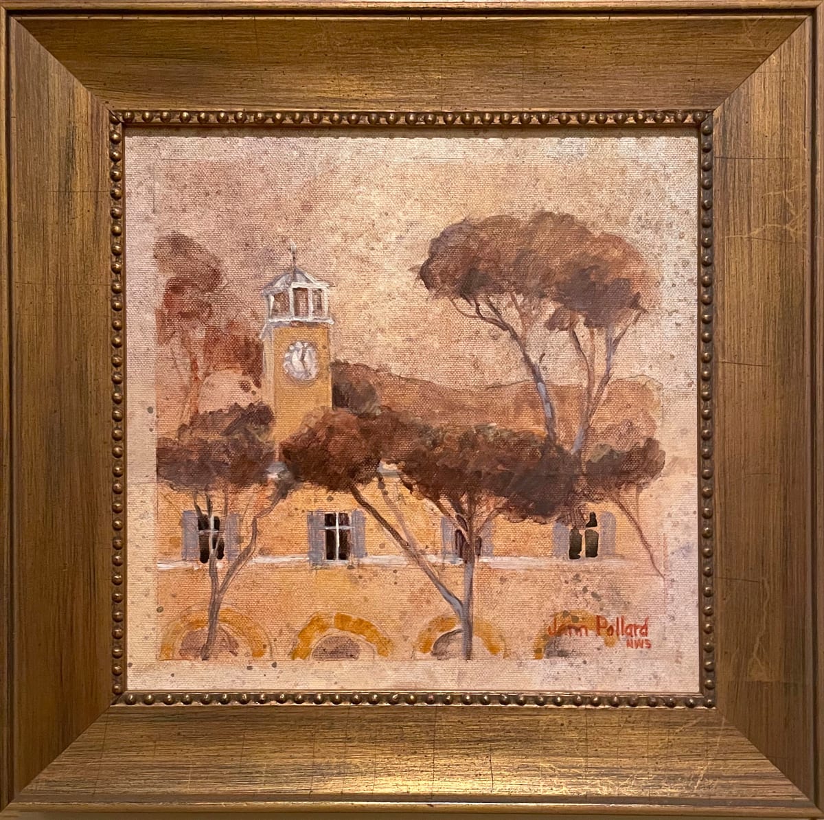 Borghese Garden Umbrella Trees by Jann Lawrence Pollard 