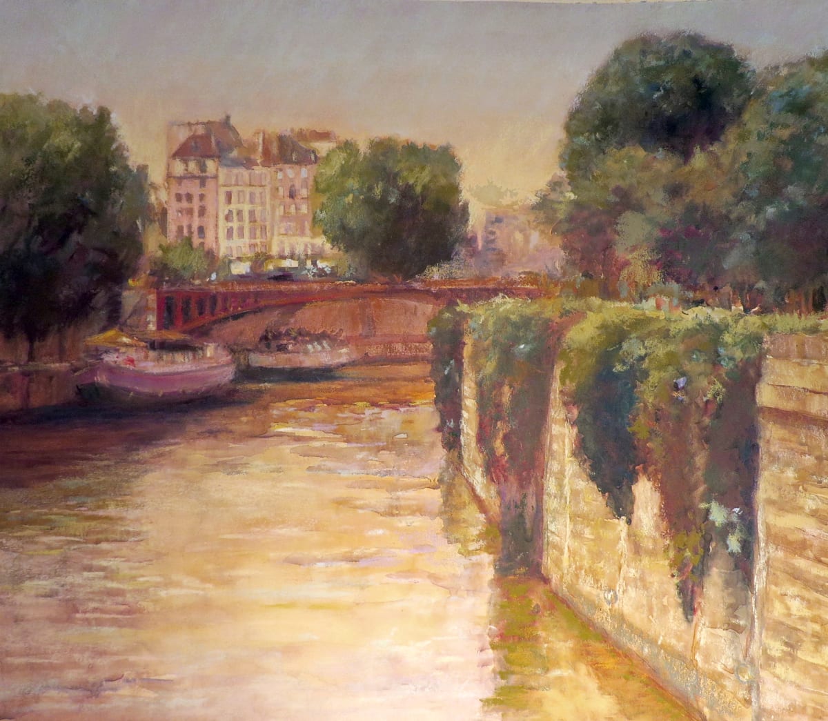 Pont au Double – Paris by Jann Lawrence Pollard 