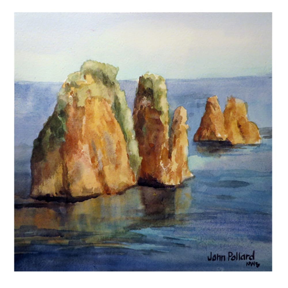 Scopello at the Tuna Factory, Sicily by Jann Lawrence Pollard, Image 1.