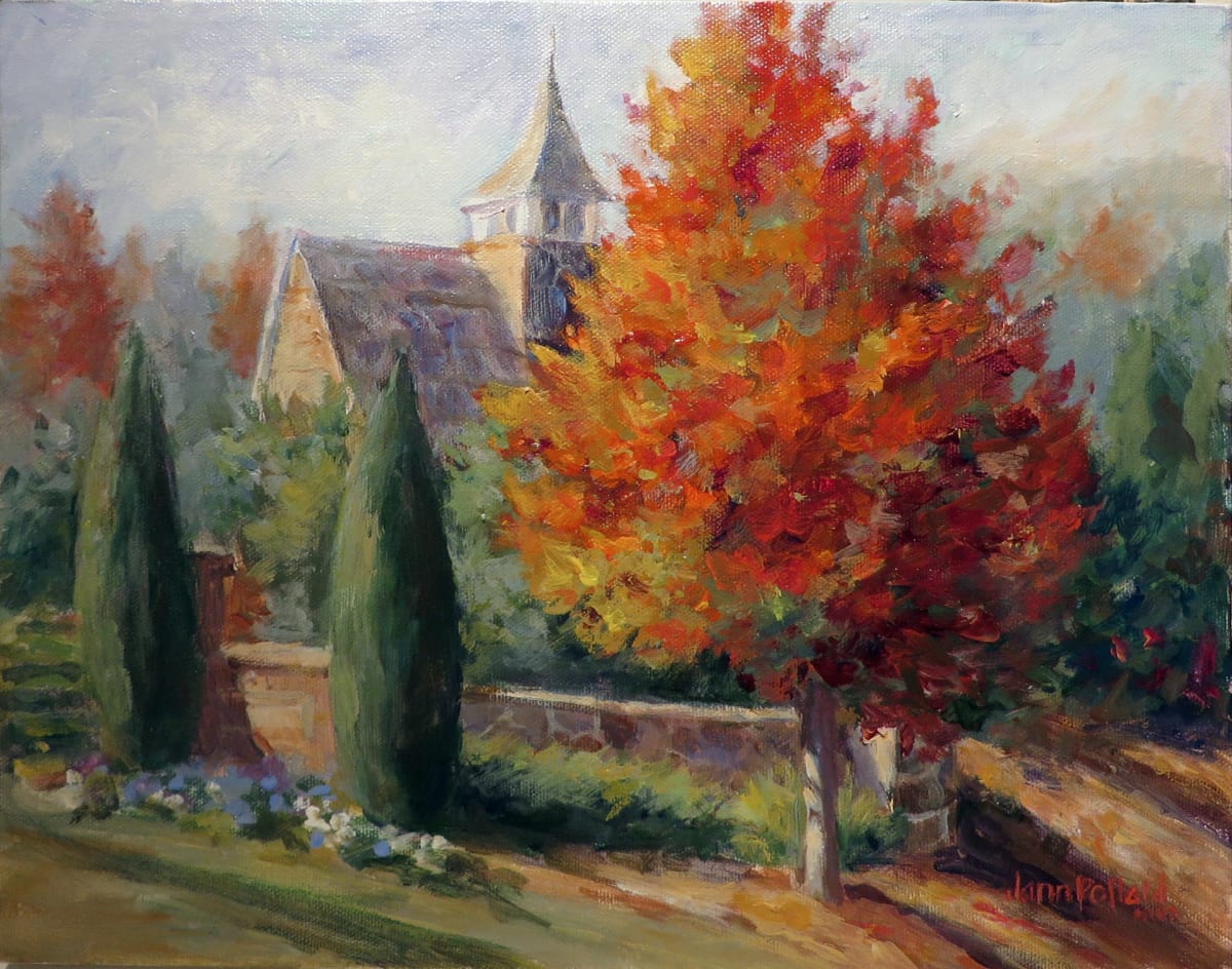 Fall Maple Tree at Westerham, Palisades by Jann Lawrence Pollard, Image 1.