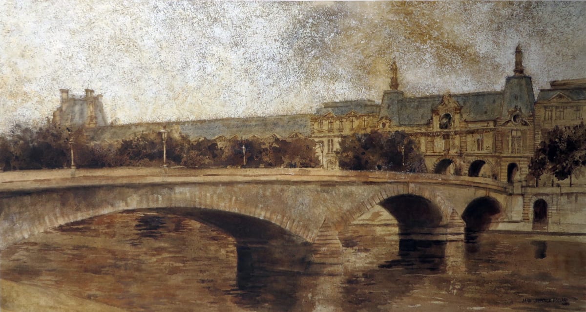 Pont du Carrousel by Jann Lawrence Pollard  Image: Pont du Carousel, Paris, France
