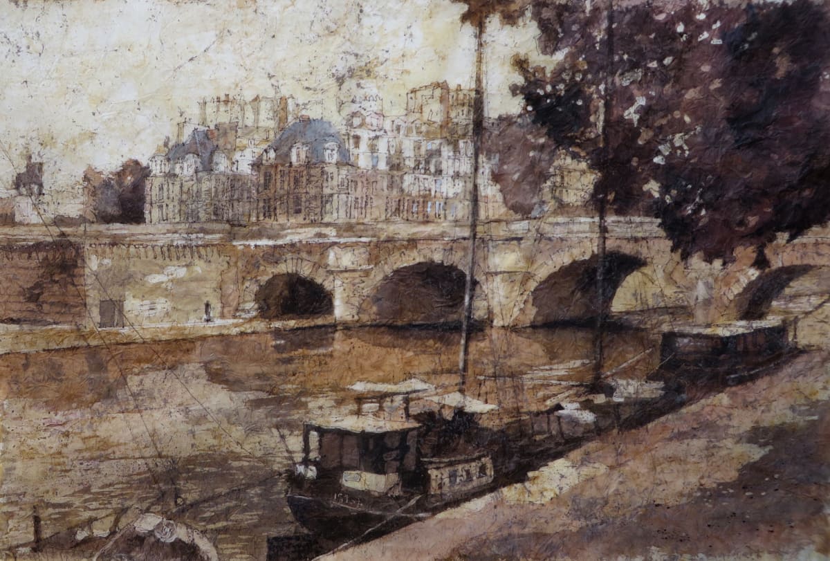 Pont Neuf, Paris by Jann Lawrence Pollard  Image: Pont Neuf, Paris, France