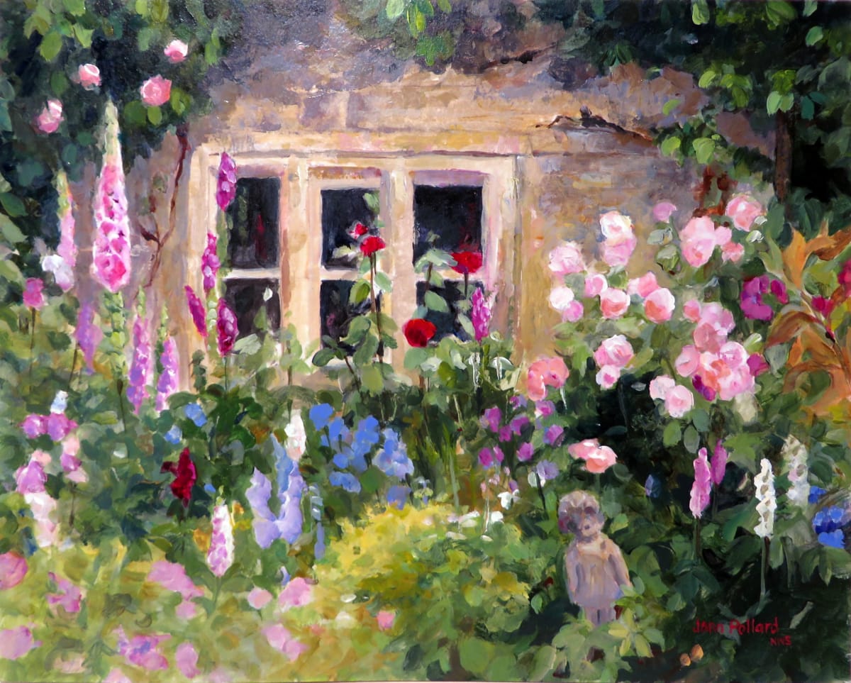 Cotswolds Flower Garden by Jann Lawrence Pollard  Image: Cotswold Flower Garden, England
