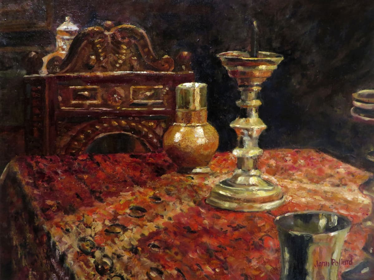 Williamsburg Brass by Jann Lawrence Pollard  Image: Williamsburg, Virginia inspiration