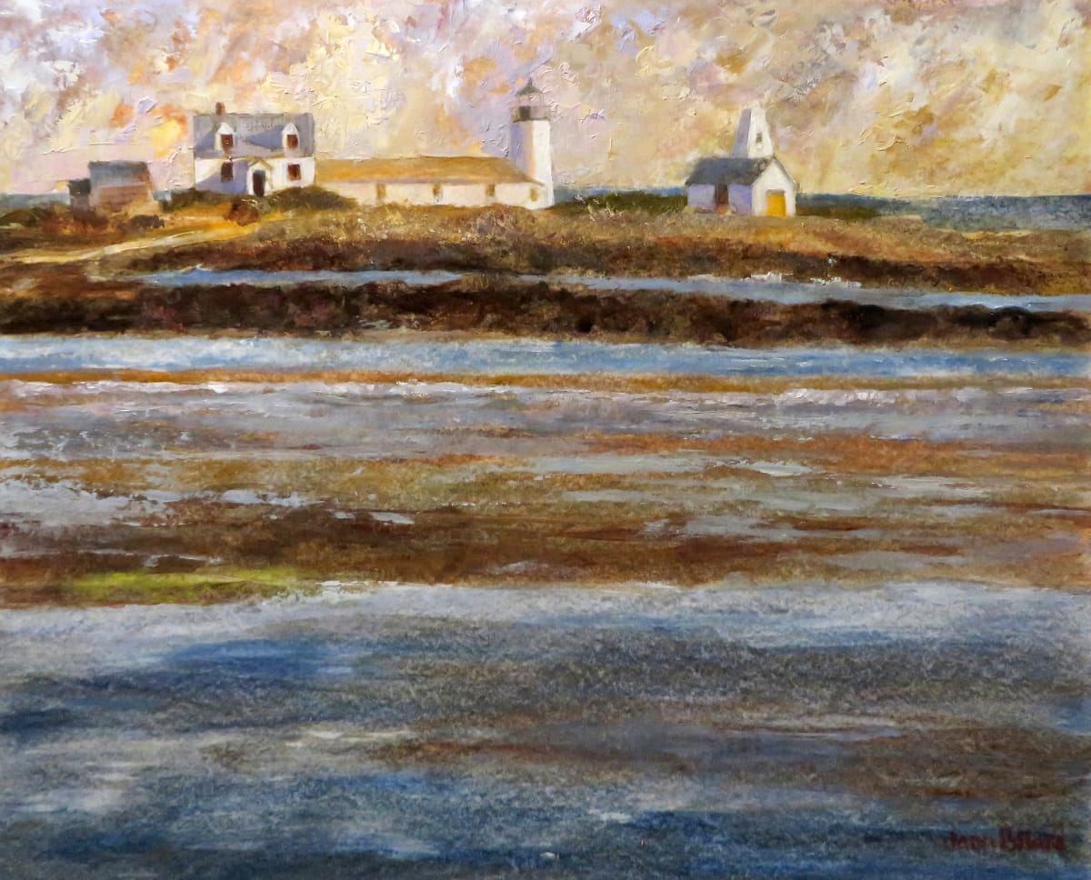 Goat Island Lighthouse, Cape Porpoise by Jann Lawrence Pollard  Image: Goat Island Lighthouse, Cape Porpoise, Maine