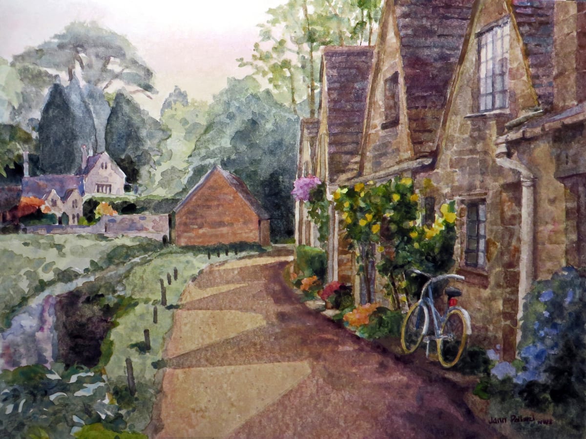 Cotswold Lane by Jann Lawrence Pollard 