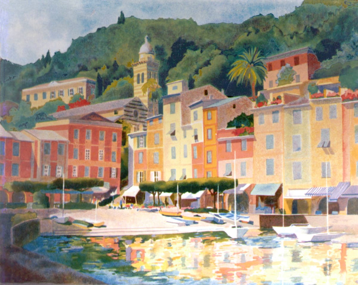 Portofino by Jann Pollard  Image: Portofino, Italian Riviera