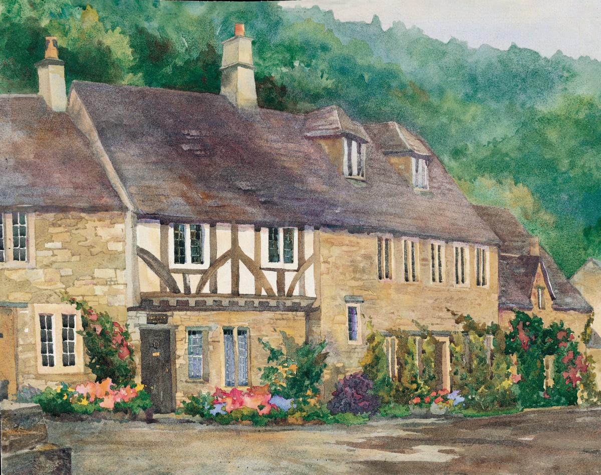 Village of Castle Combe, Cotswolds, England by Jann Lawrence Pollard 