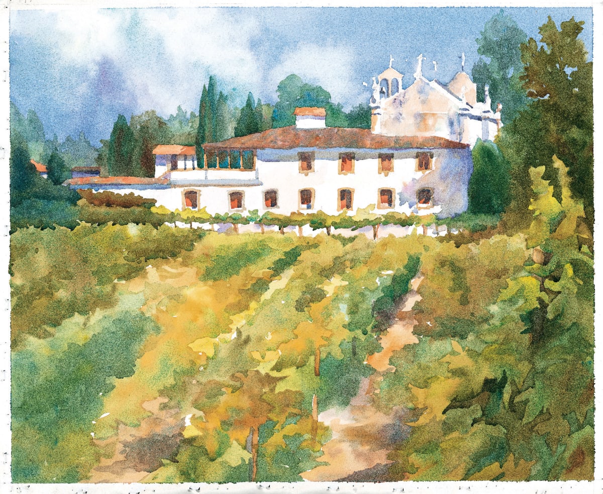 A Portuguese Pousada, Portugal by Jann Lawrence Pollard 