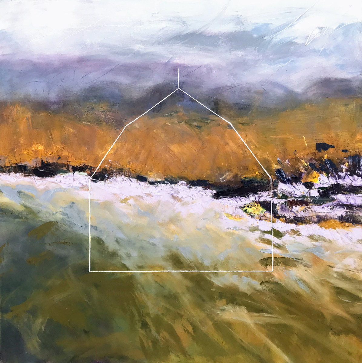 Autumn Ascension by Sally Veach 