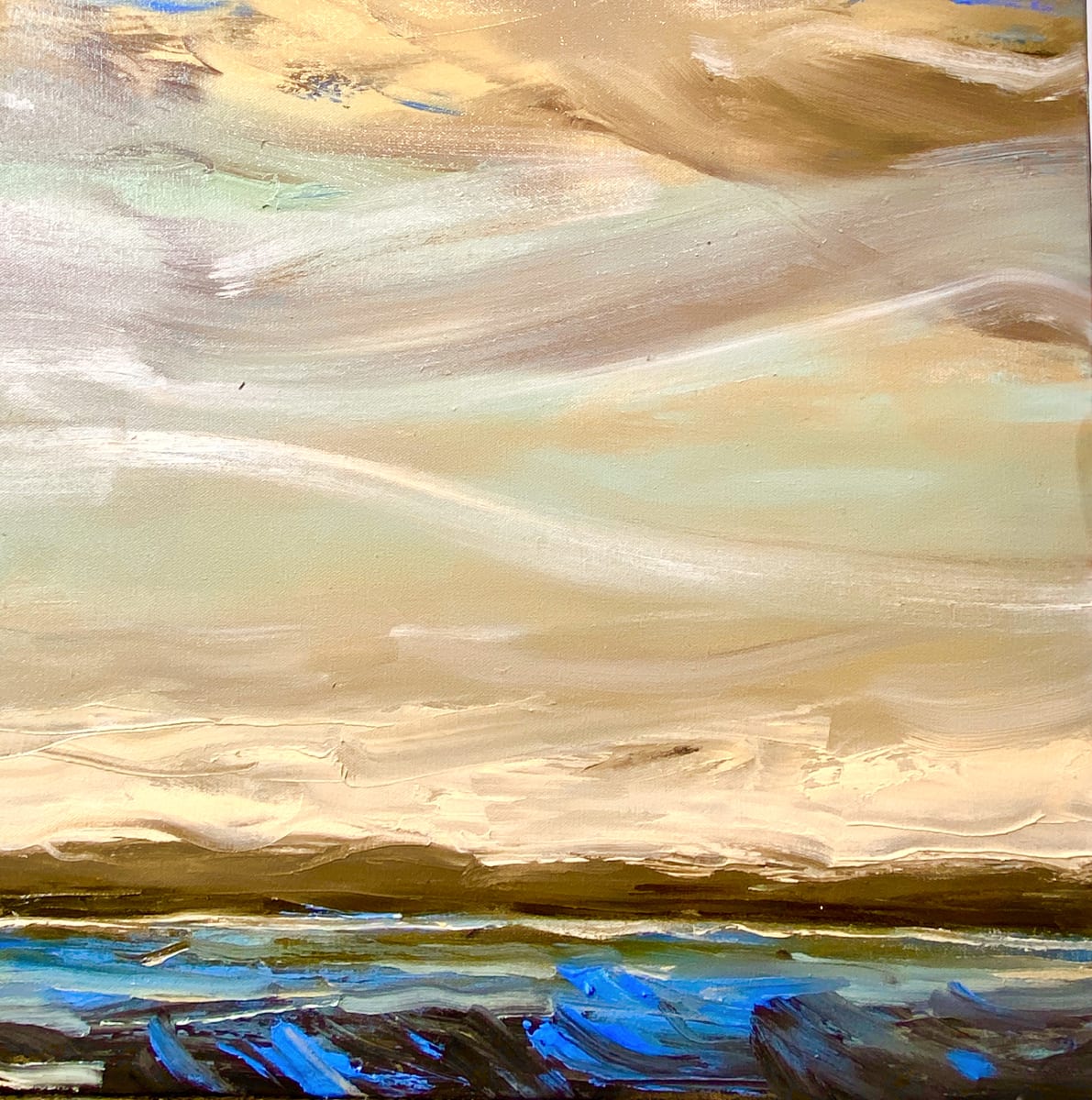 Mason’s Neck Color Study 4 by Sally Veach 