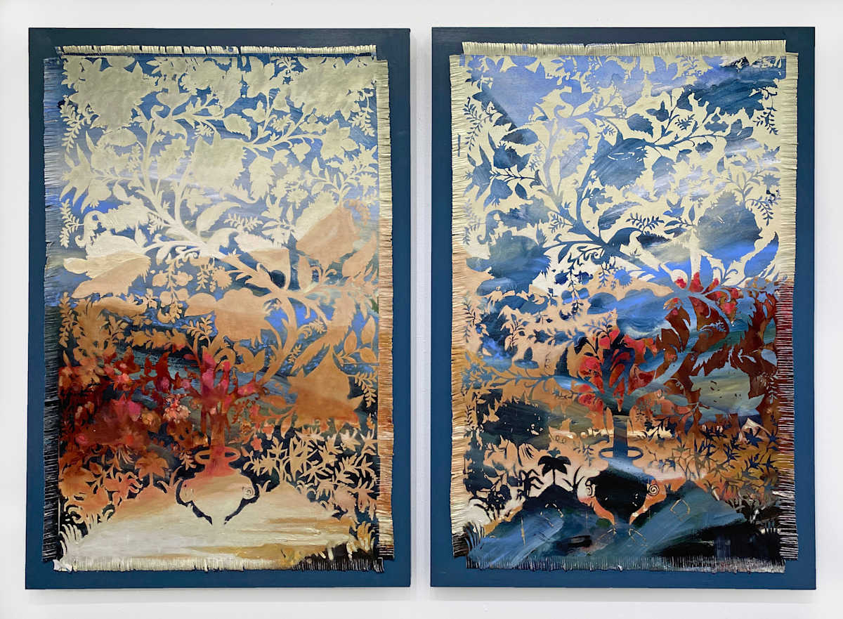 human Nature 29 A&B by Sally Veach, Image 1.