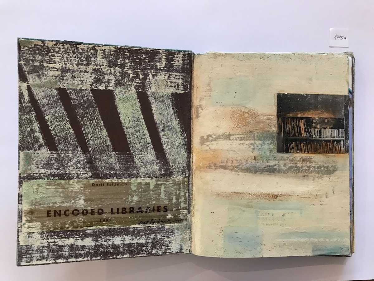Encoded Libraries- ספריות מוצפנות by Dorit Feldman Legacy Fund 