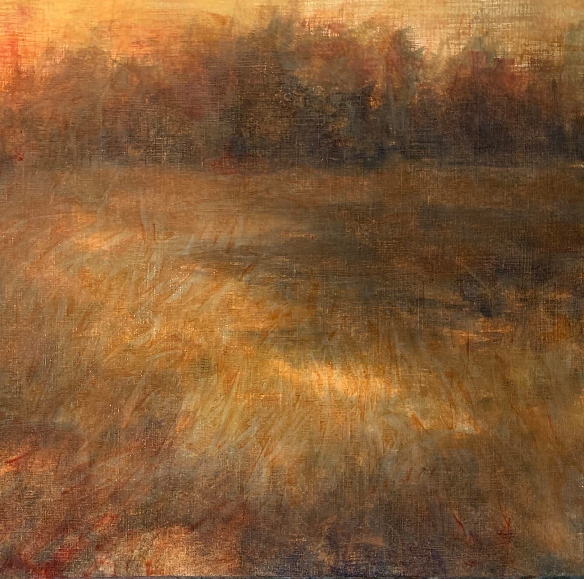 Gold And Burlap by Tom Bailey 