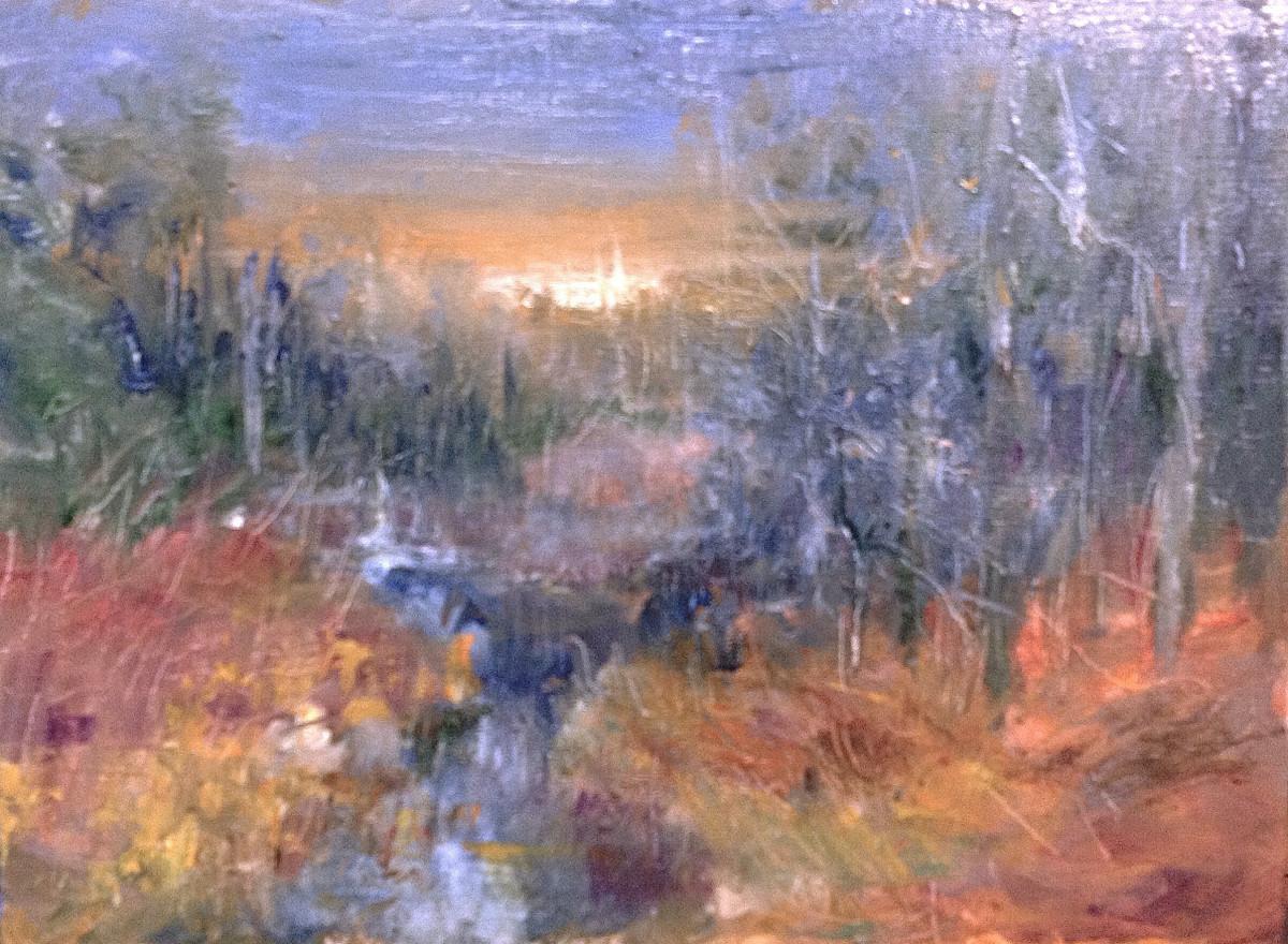 Back Stream Winter by Tom Bailey 