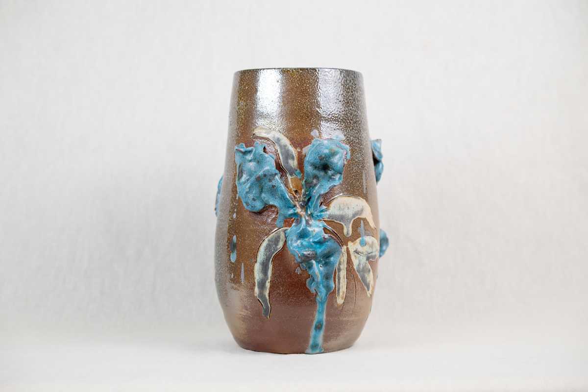 Wild Pigment Flower Vase 25.05.2 by emma estelle chambers 