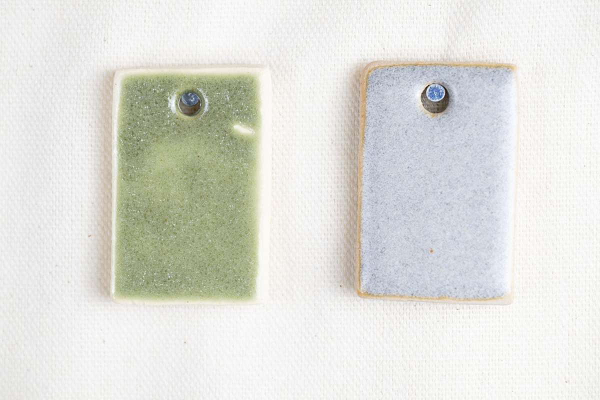 Robyn's Eigg Variation 16: Talc by emma estelle chambers, Image 1.
