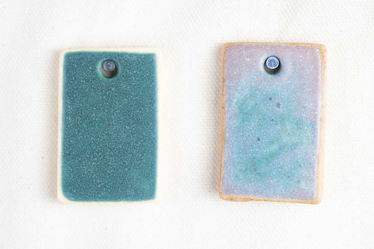 Robyn's Eigg Variation 21: Strontium Carbonate by emma estelle chambers, Image 1.