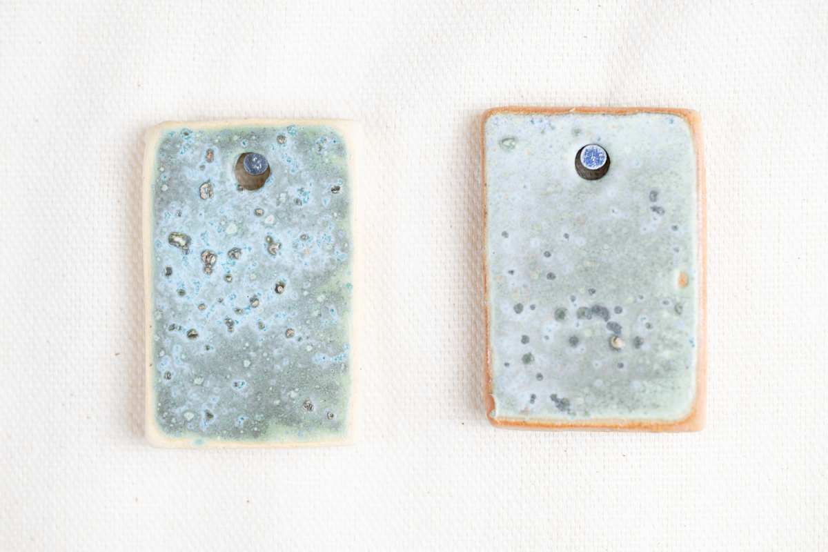Robyn's Eigg Variation 33: Strontium Carbonate by emma estelle chambers, Image 1.