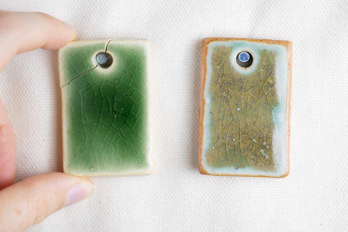 Robyn's Eigg Variation 9: -2/3 Clay by emma estelle chambers, Image 1.